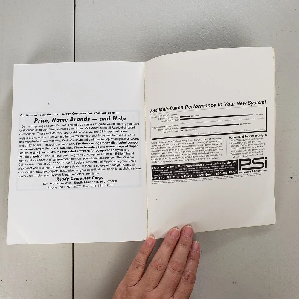 The PC Configuration Handbook 2nd Edition John Woram 1990 Retro Computing Guide
